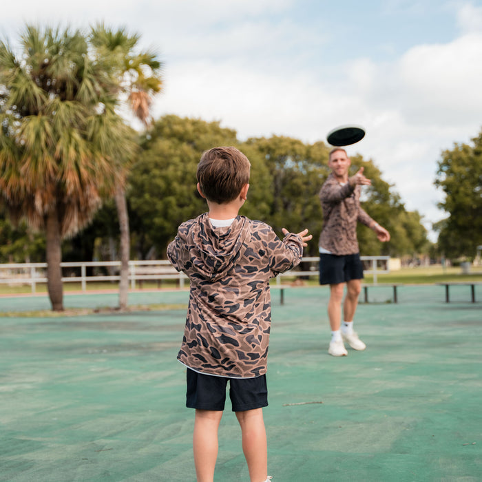 Youth Performance Hoodie - Gauge Camo