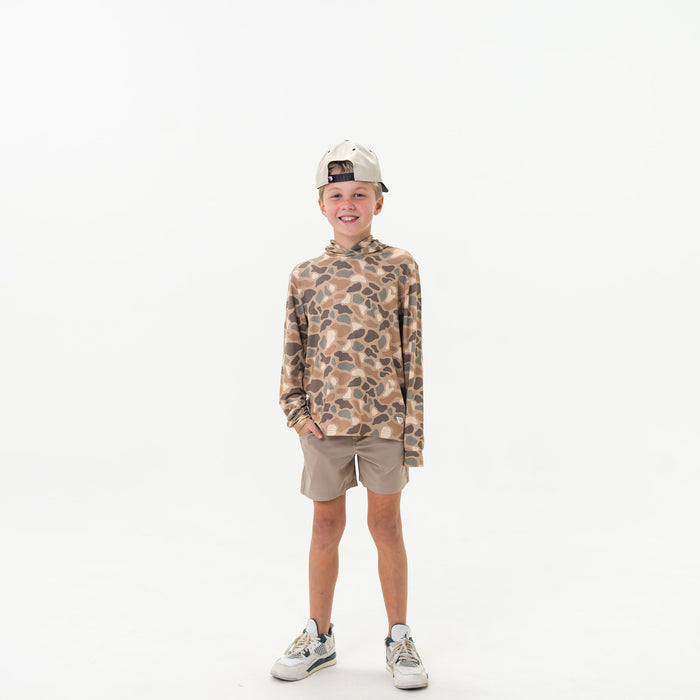 Youth Performance Hoodie - Pintail Camo