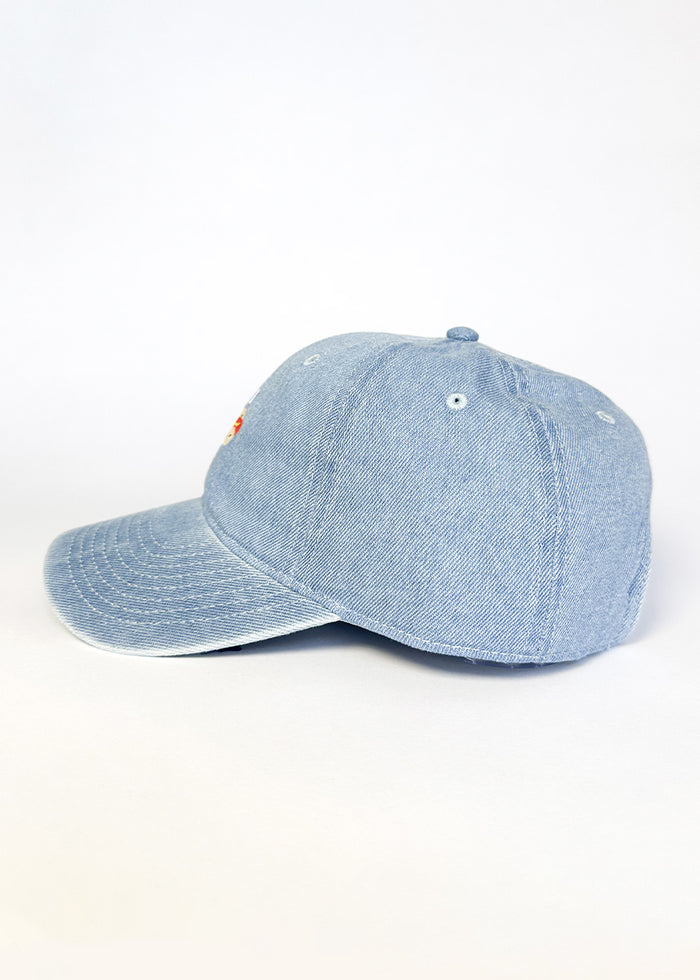 Youth Tiny Chi Hot Dog Icon Hat - Denim
