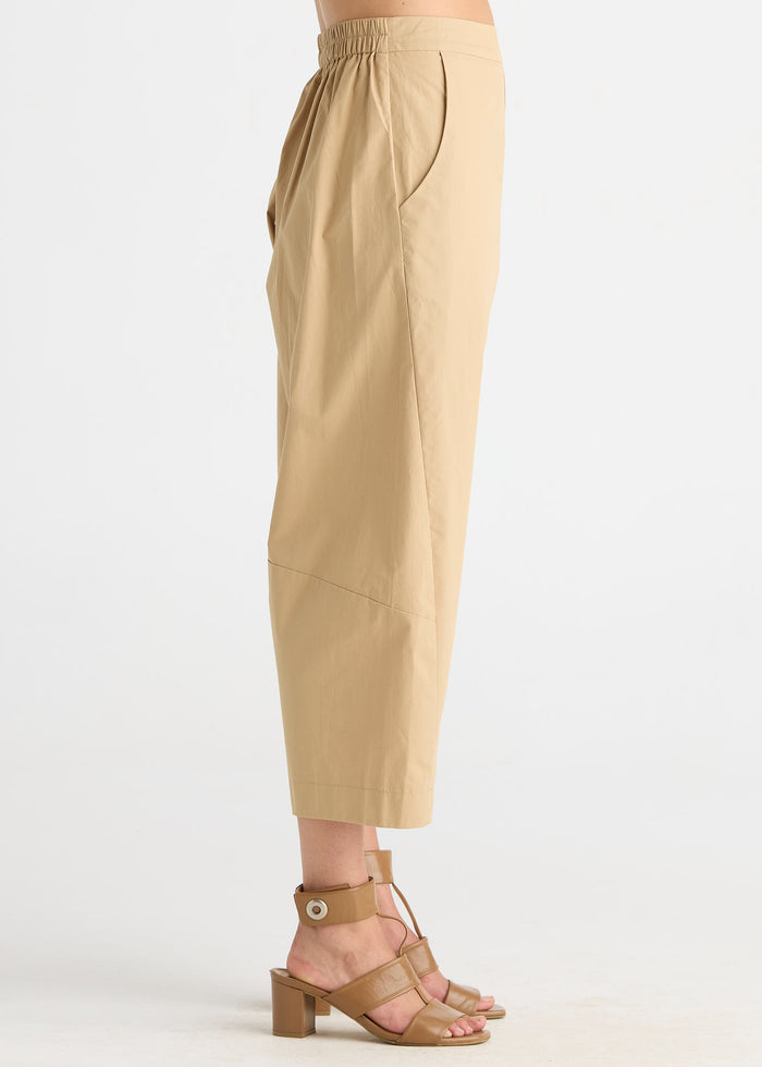 Zaket & Plover - Barrel Leg Pant - Peanut Butter