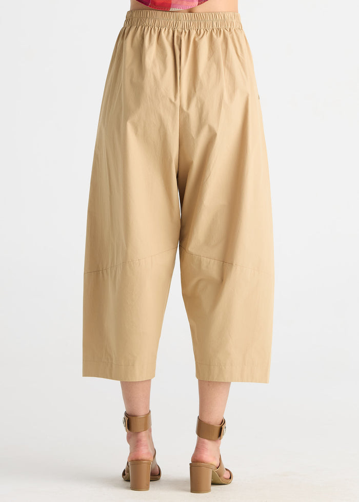 Zaket & Plover - Barrel Leg Pant - Peanut Butter