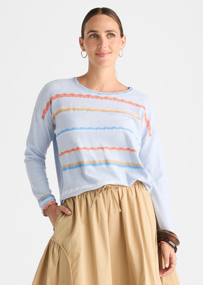 Zaket & Plover - Lace Pop Top