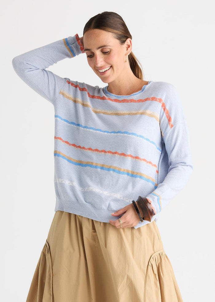Zaket & Plover - Lace Pop Top