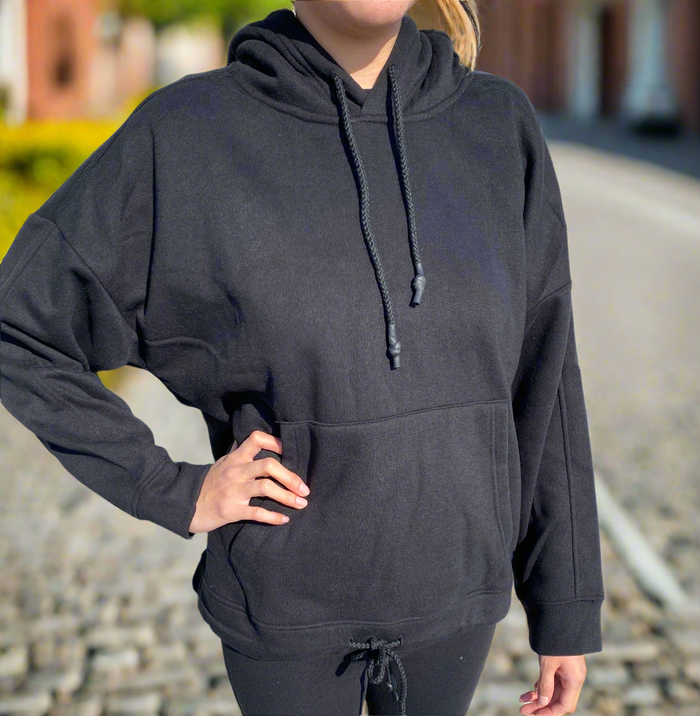 Zaya Oversized Fleece Hoodie - SexyModest Boutique